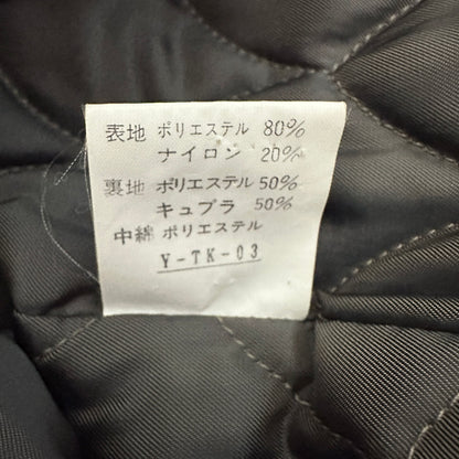 Christian Dior Khaki Military Quilted Hooded Coat