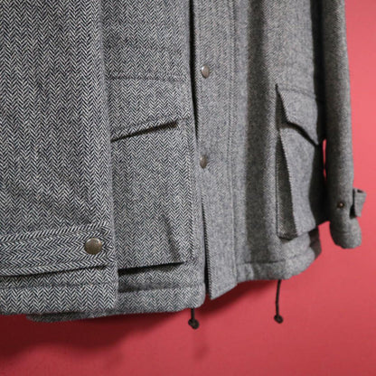 Paul Smith Herringbone Tweed Mods Coat Size M