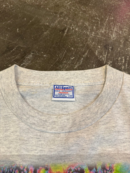 Vintage Gray Cotton Tee Size L