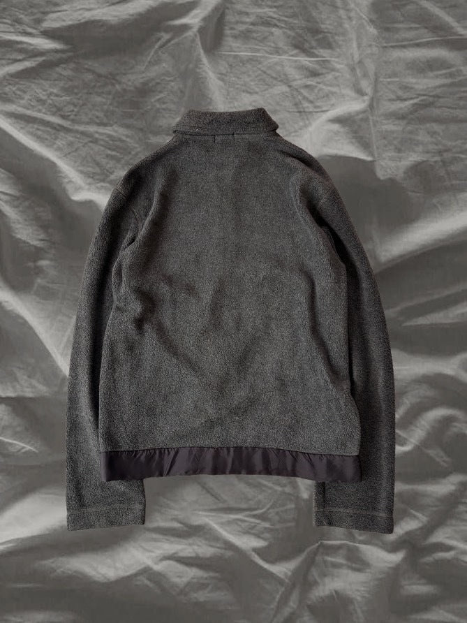 COMME des GARÇONS HOMME PLUS AW05 Curved Jacket Gray Size M
