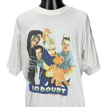 NO DOUBT 90s Vintage European Tour 1997 Double-Sided Size XL