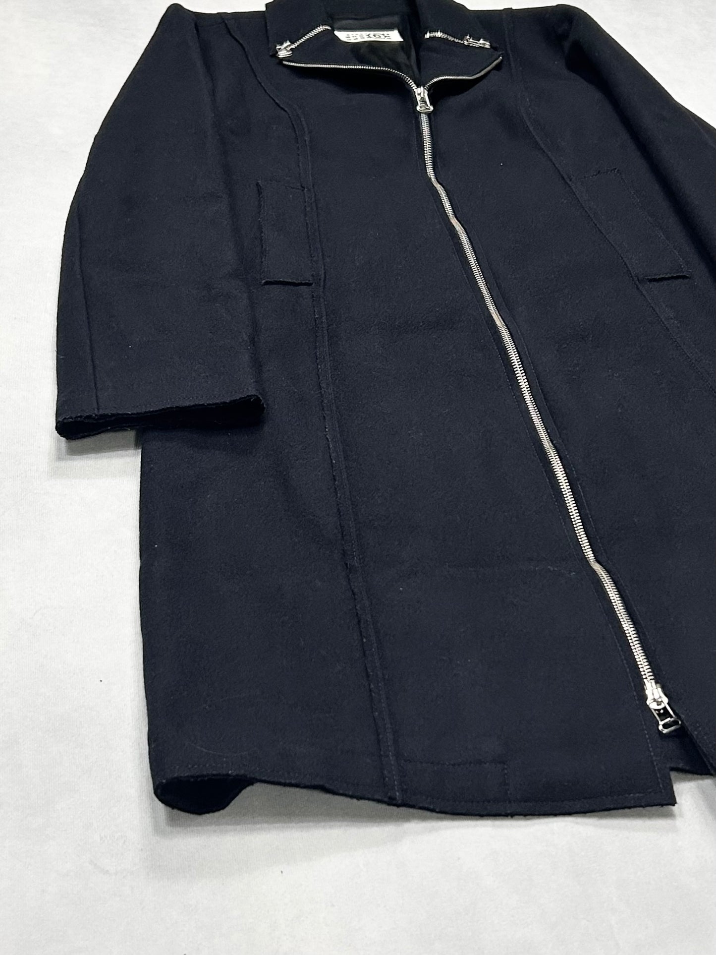 Maison Margiela F/W2006 Full Zip Navy Coat Size 42