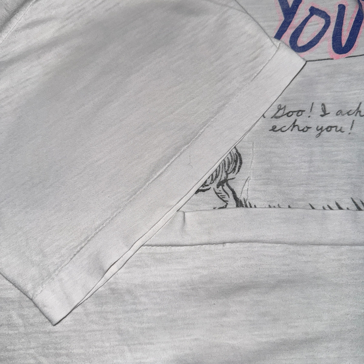 SONIC YOUTH Vintage "Goo" Pettibon Graphic T-Shirt Size XL