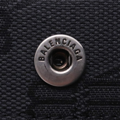 BALENCIAGA BB Logo Hardware 2-Way Tote Bag Black Size F