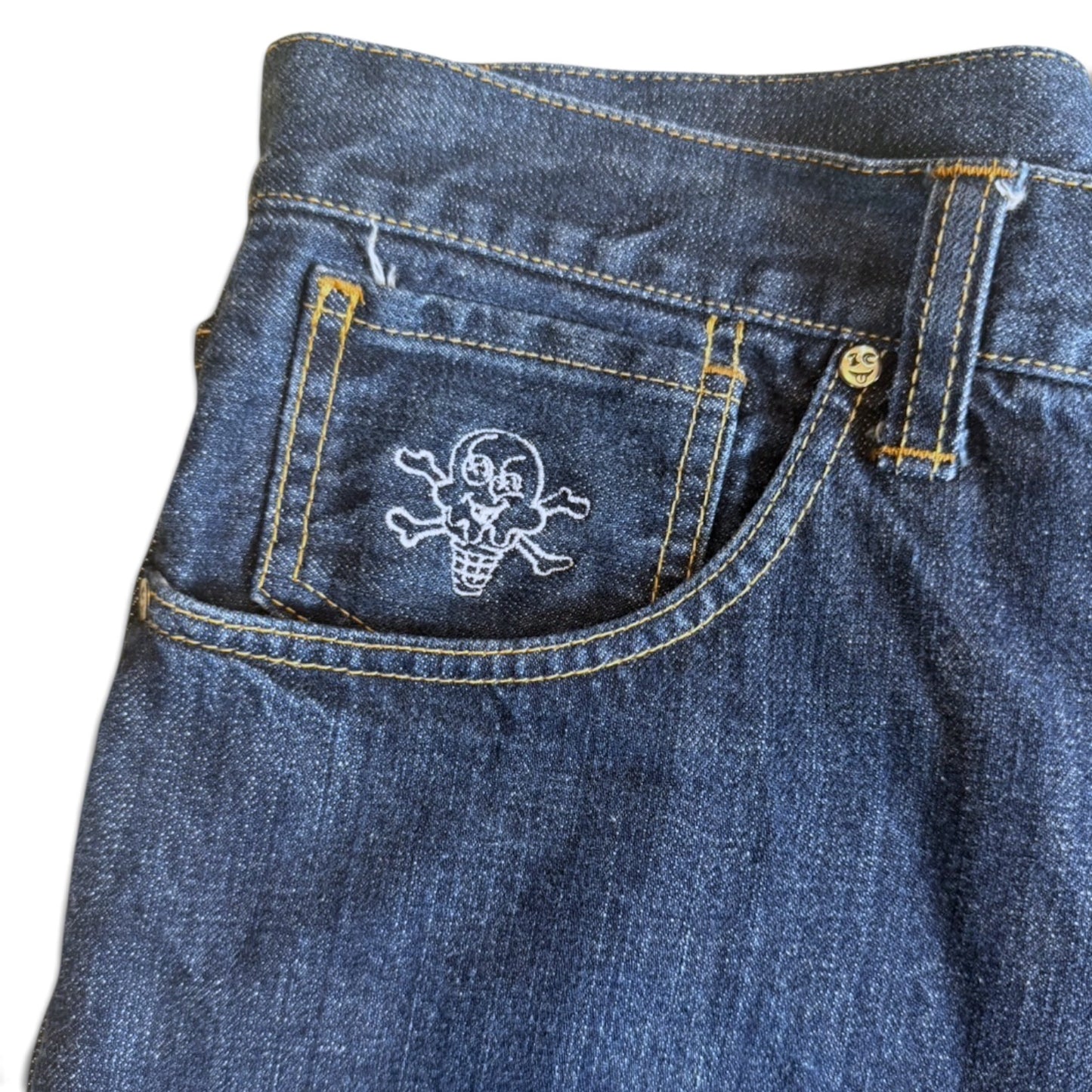 ICECREAM Denim Shorts Size L