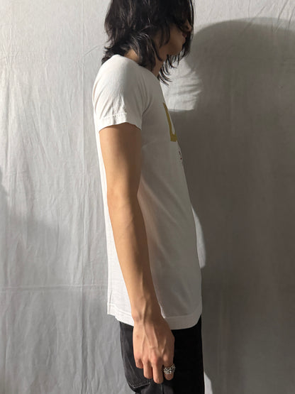 DOLCE&GABBANA Gold Love Monogram Tee Size 38