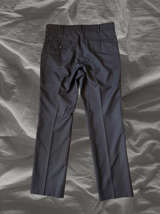 COMME des GARÇONS HOMME AW14 Wool Slim Trousers Black Size S