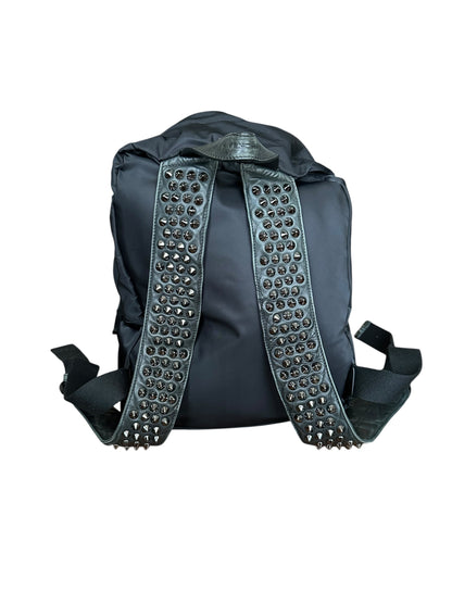 Givenchy Studded Leather Nylon Backpack Size ONE SIZE