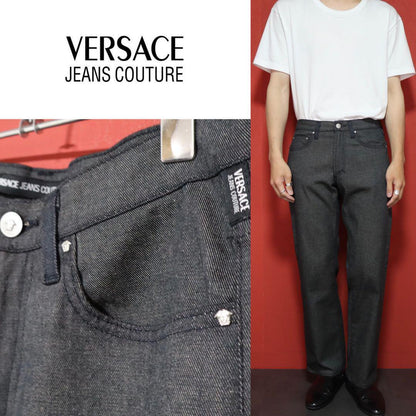 Versace Jeans Couture Medusa Metal Logo Straight Size 30