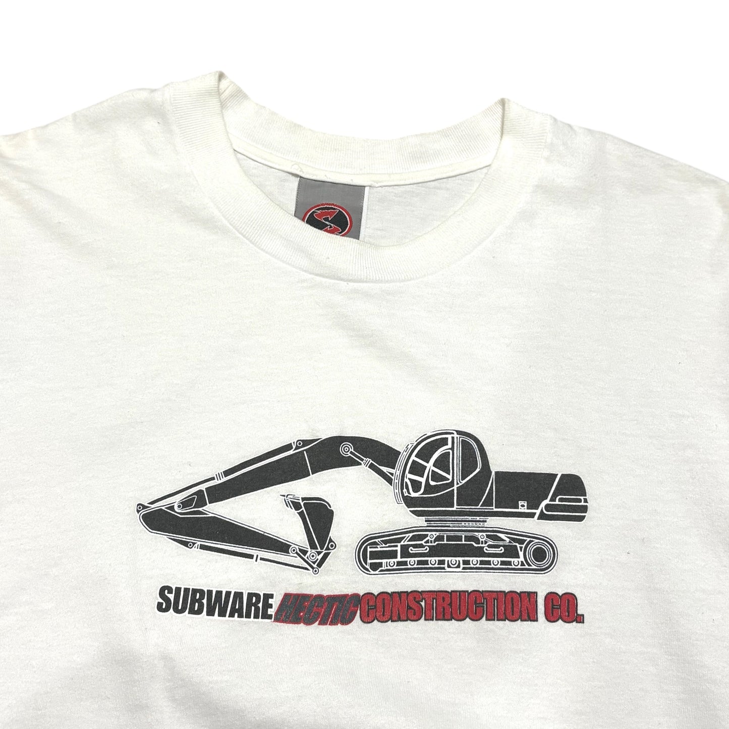 Subware x Hectic 90s Graphic T-Shirt White Size M