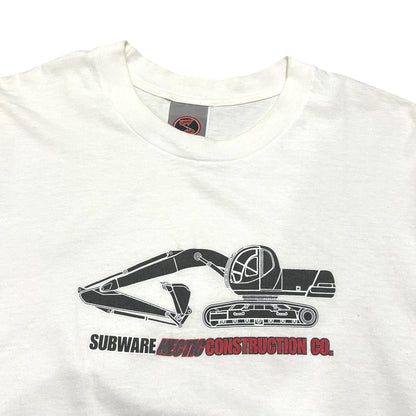 Subware x Hectic 90s Graphic T-Shirt White Size M