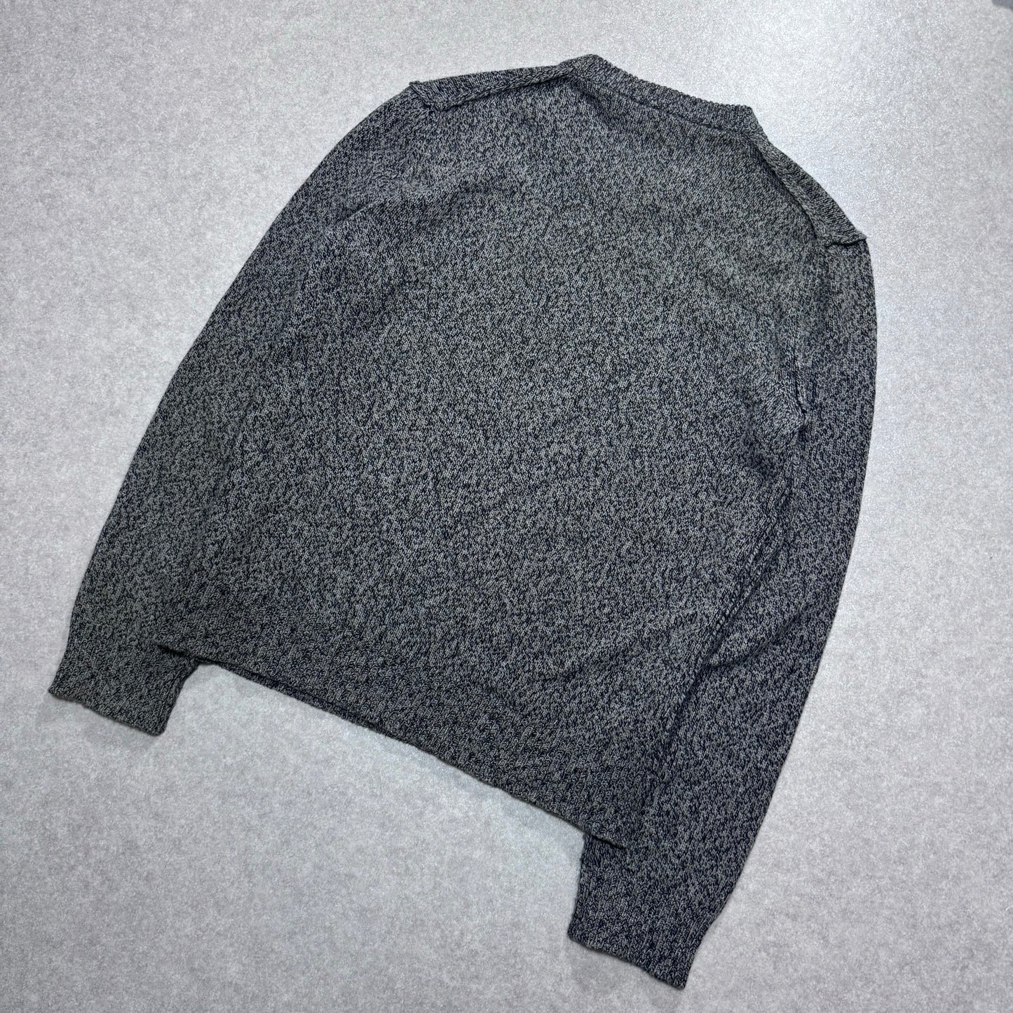Dolce & Gabbana Gray Wool Knit Shirt Size M
