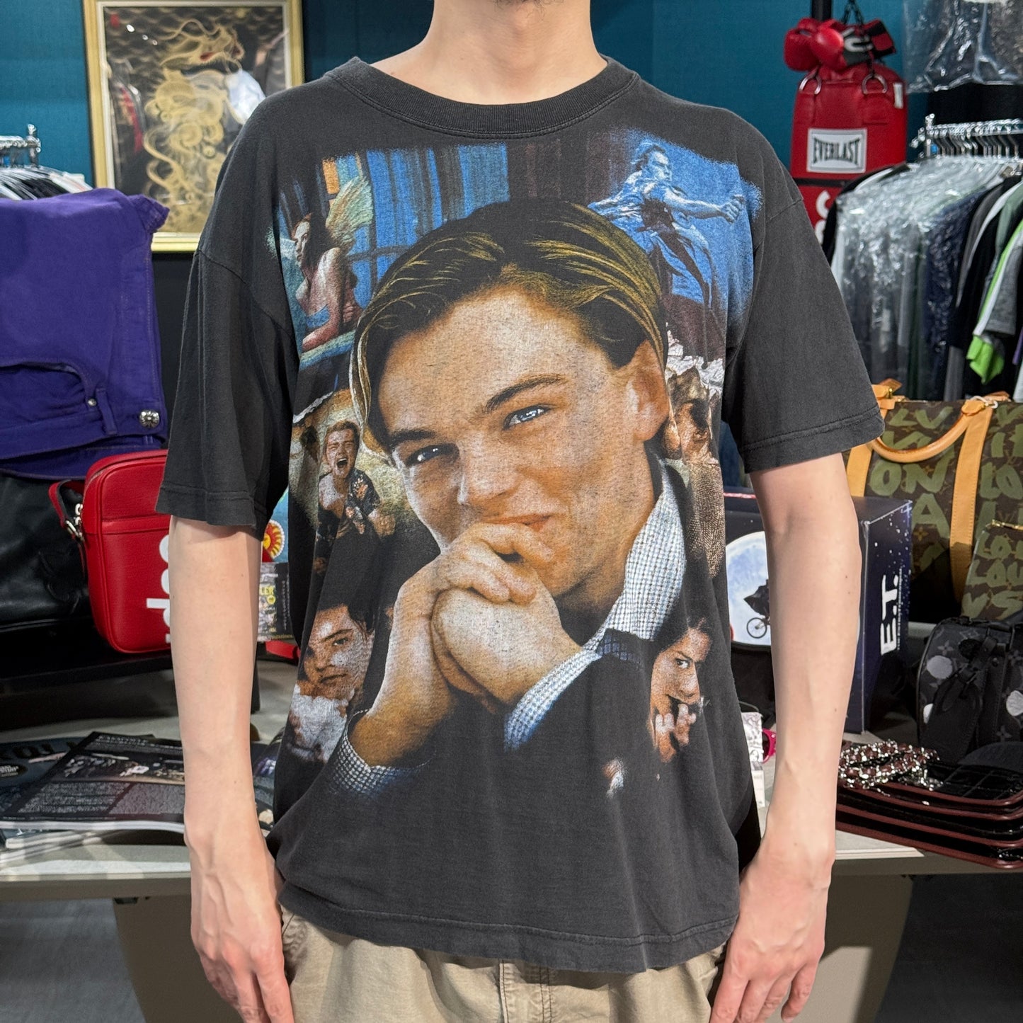LEONARDO DICAPRIO Y2K "Romeo + Juliet" T-Shirt Size L