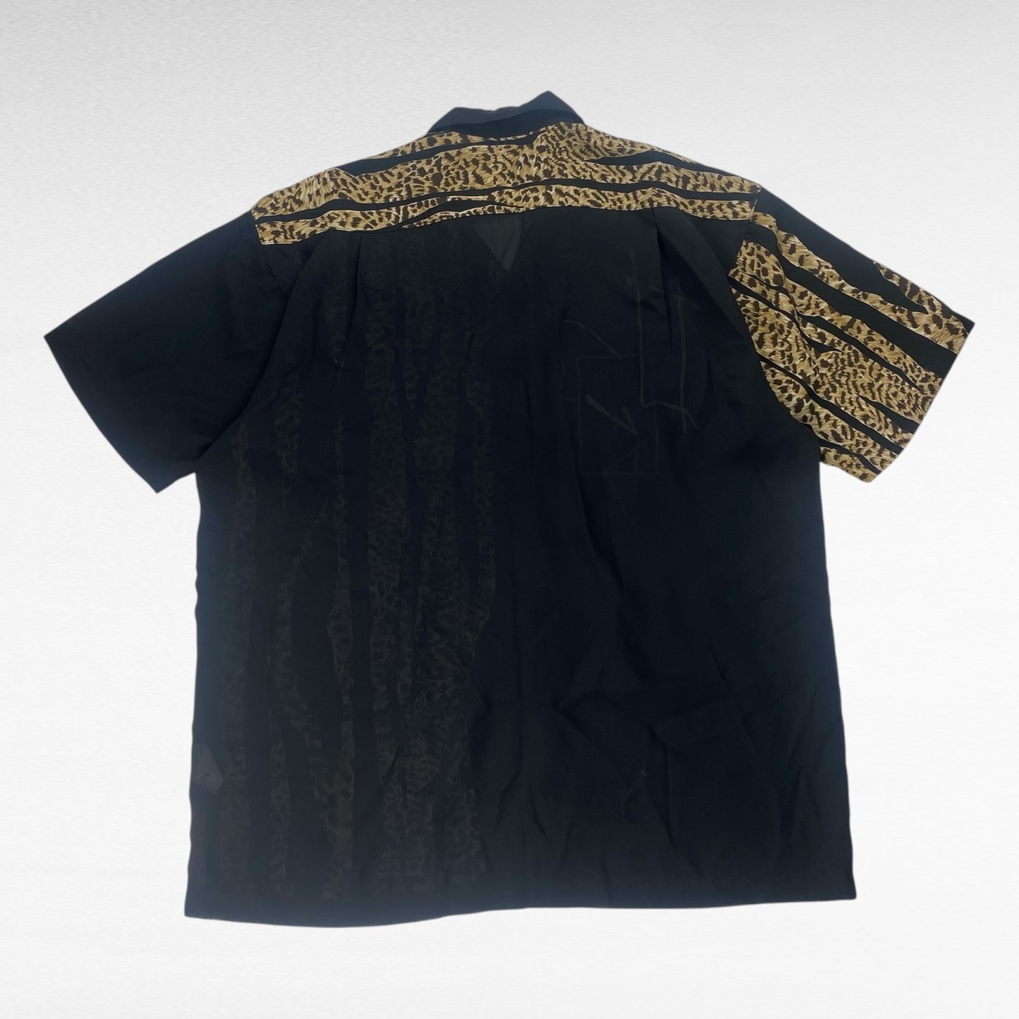 MR.LONDON Open Collar Shirt Size L