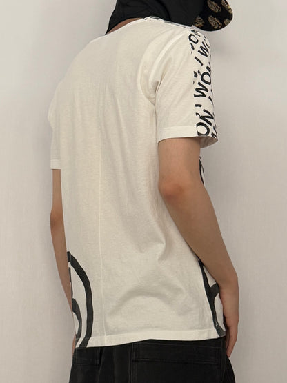 BLACKBARRETT by NEIL BARRETT All-Over Pattern T-Shirt Size S