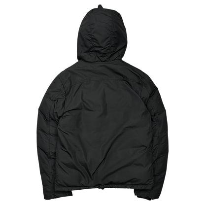 DUVETICA CEBRENO Hooded Down Jacket Black Size 46