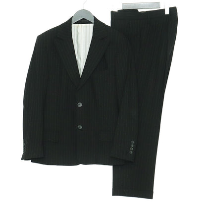 DOLCE Striped Suit Dark Gray Size 44
