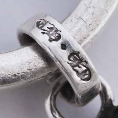 CHROME HEARTS NTFL W NTFL HEART Ring Silver Size ONE SIZE