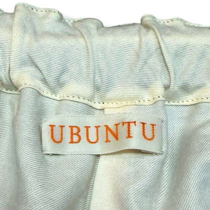 UBUNTU 26SS Langer Wool Stitch Wide Pants Navy Free Size