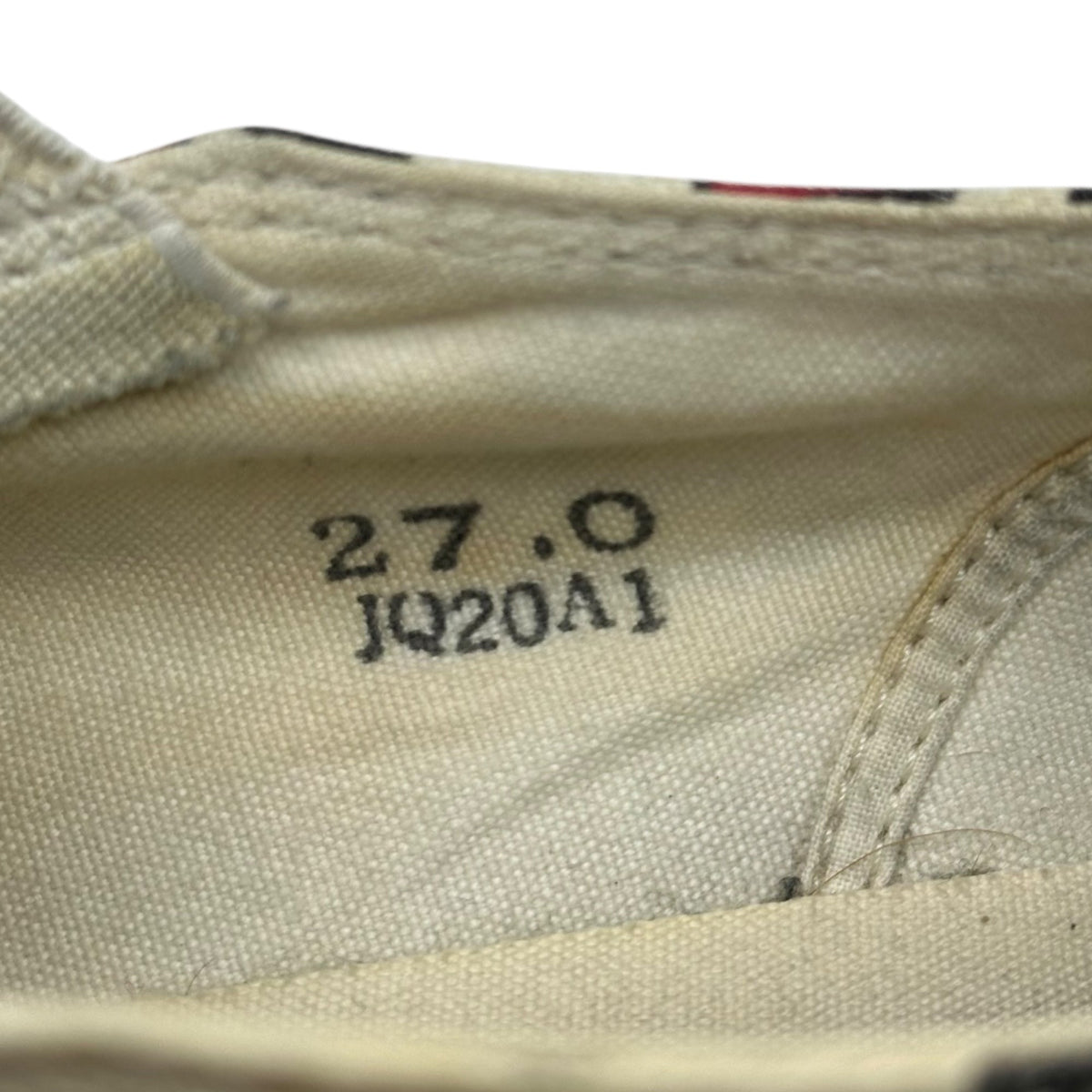 COMME des GARCONS HOMME PLUS Stones Slip-Ons Sneakers Size 27.0cm