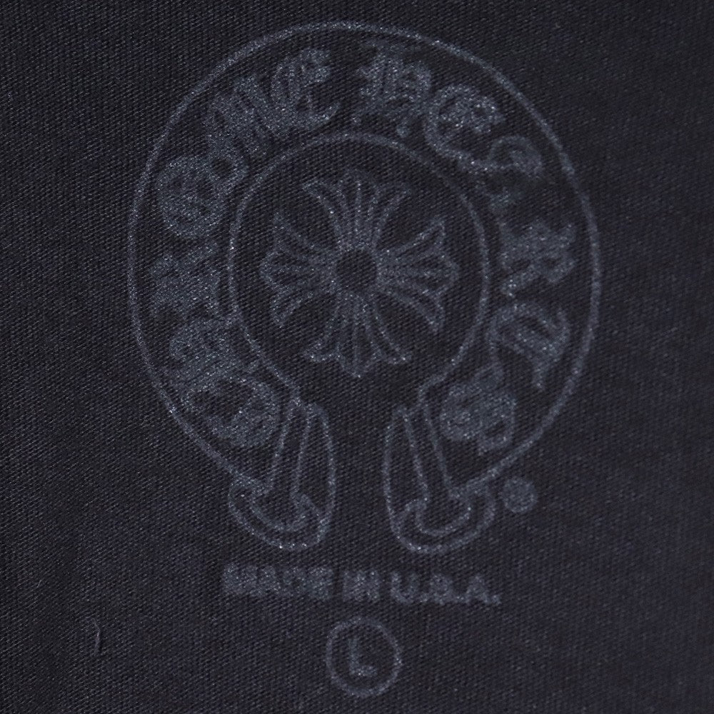 Chrome Hearts Neck Logo Long Sleeve Pocket Tee Size L