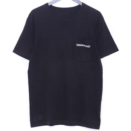 CHROME HEARTS USA Back Arch Logo Pocket T-Shirt Black Size M