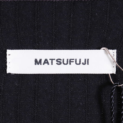 MATSUFUJI 25AW Stripe Jacquard Over Jacket Brown Size 2
