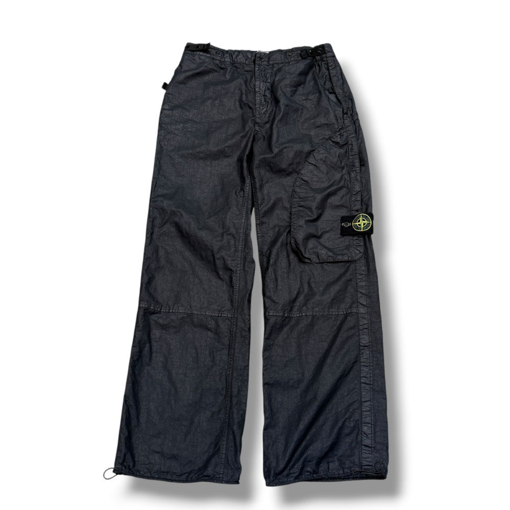 STONE ISLAND Organic Nylon Panama-TC Cargo Pants Size W28