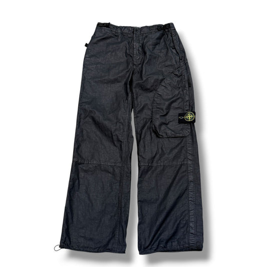 STONE ISLAND Organic Nylon Panama-TC Cargo Pants Size W28