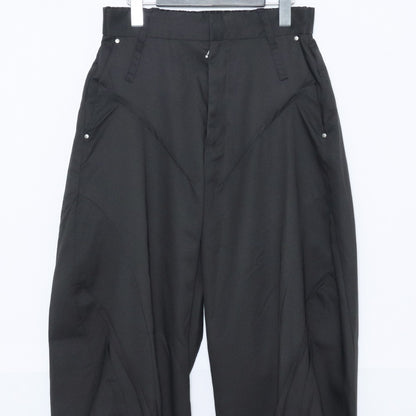 GOOPIMADE Lunar NY Utility Ruched Work Pants Black Size 1