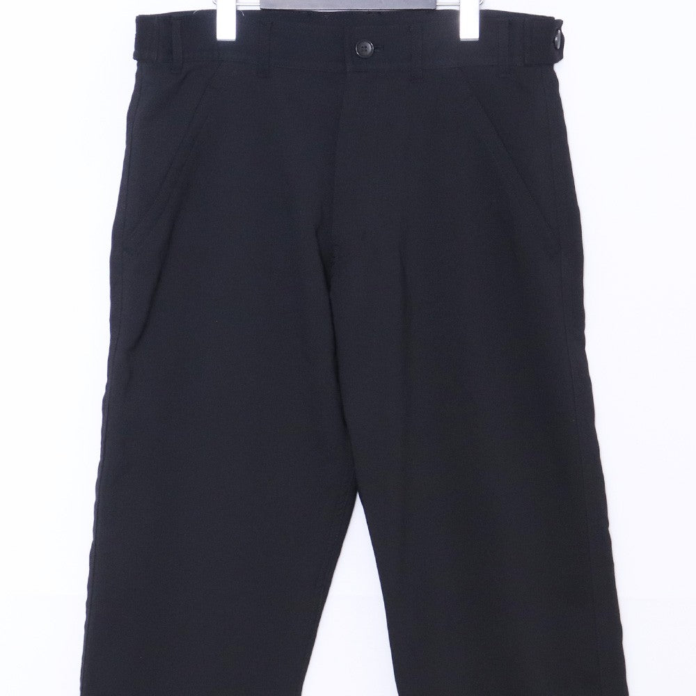 Comme des Garcons SHIRT EVA Back Pocket Pants Black Size XS