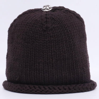 CHROME HEARTS BS Flare Patch Cotton Beanie Black Size F