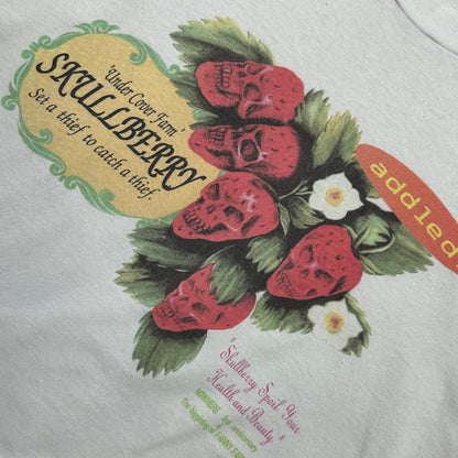 UNDERCOVER 90s NOWHERE Skull Berry T-Shirt