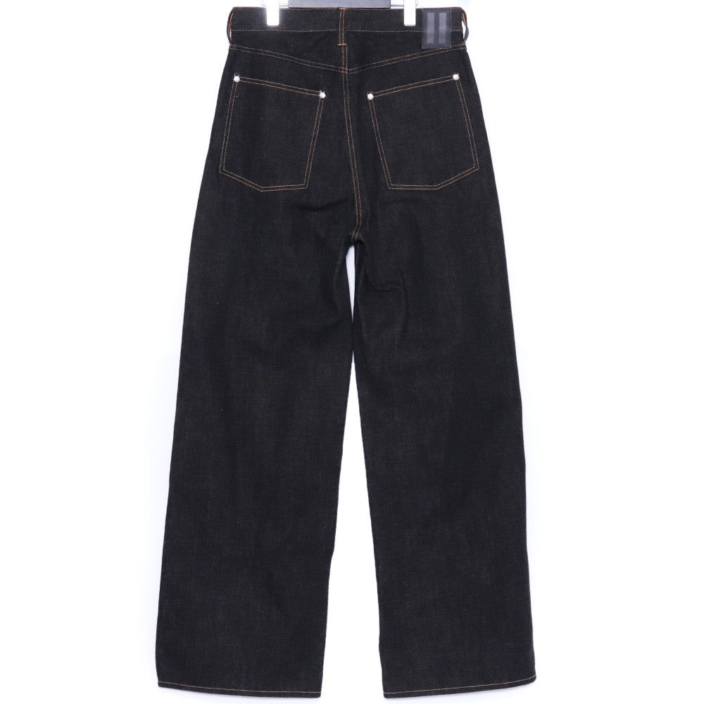 DAISUKE TANABE 26SS Coffee Black Wide Denim Size 32
