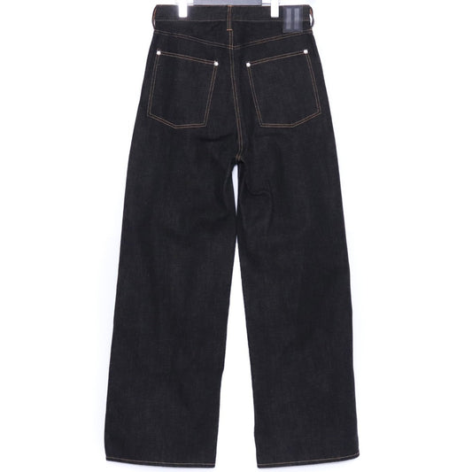 DAISUKE TANABE 26SS Coffee Black Wide Denim Size 32