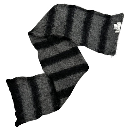 Maison Martin Margiela 99AW By Miss Deanna Scarf Black/Gray
