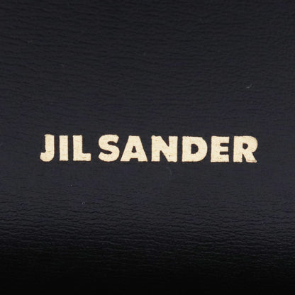 JIL SANDER CURVE BUCKET MD Leather Bag Black Size ONE SIZE