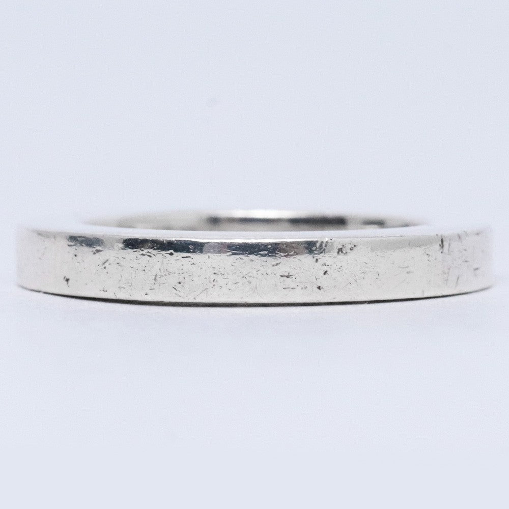 CHROME HEARTS 3mm Spacer Plain Ring Silver Size ONE SIZE