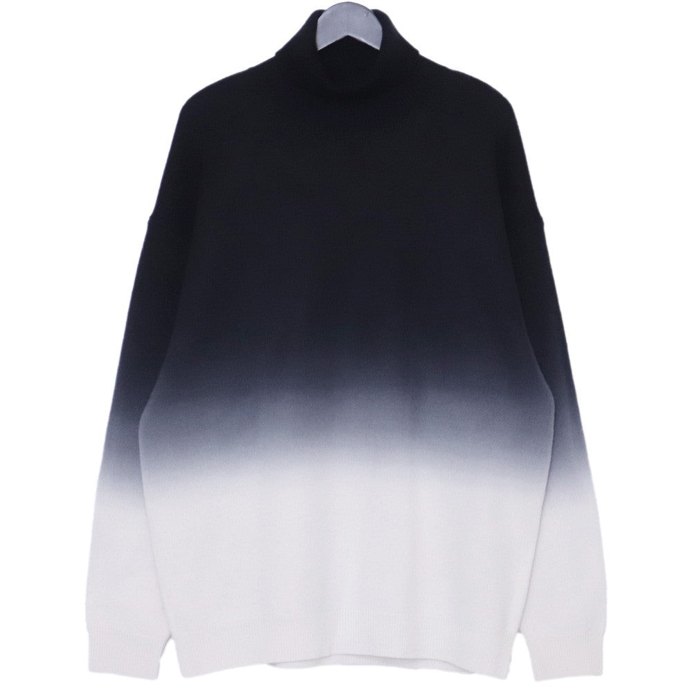 GRAPHPAPER 25AW Gradient Dyed Wool High Knit Black Size 1
