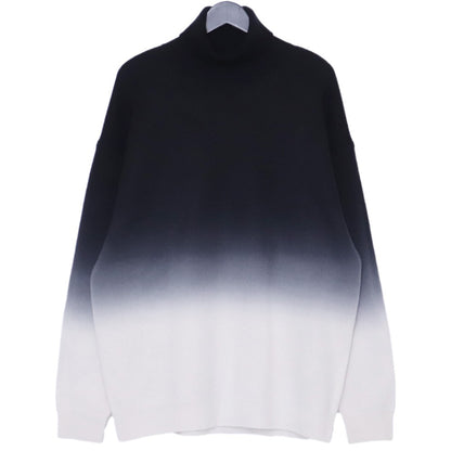 GRAPHPAPER 25AW Gradient Dyed Wool High Knit Black Size 1