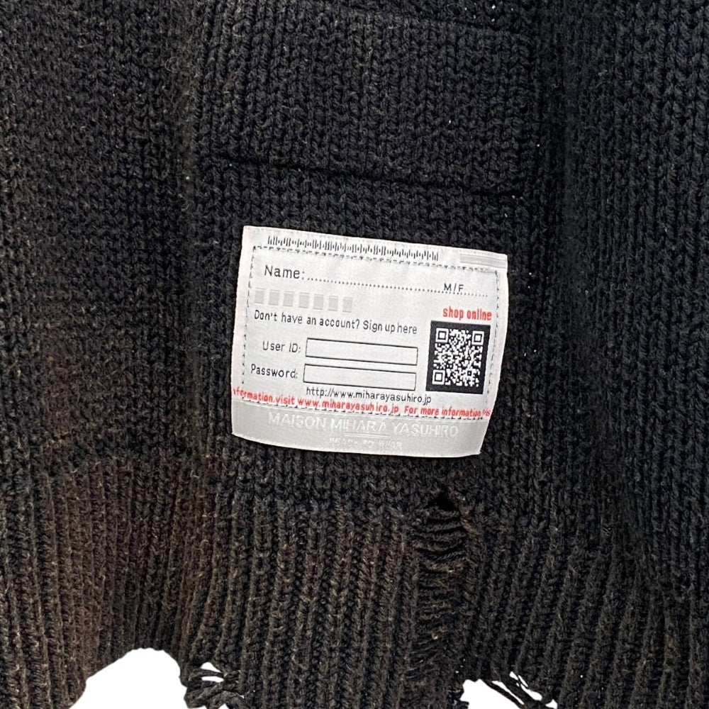 MAISON MIHARA YASUHIRO 25SS LEON Sweater Brown Size 48