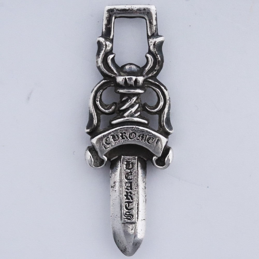 CHROME HEARTS #10 Old Dagger Necklace Silver Size #10