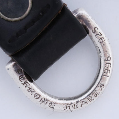 CHROME HEARTS Cross Ball Belt Loop D-Ring Black Size F