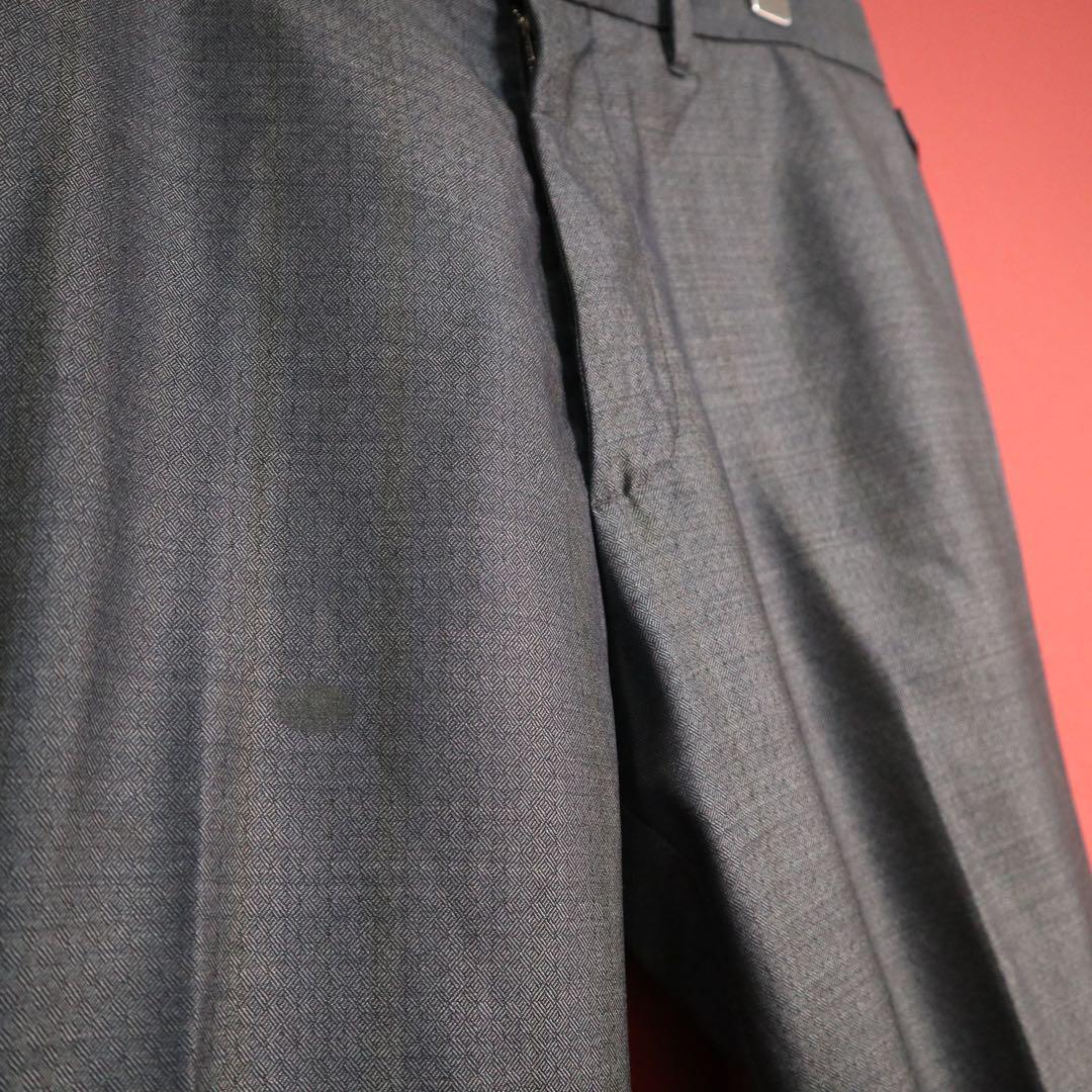 Louis Vuitton Dark Gray Cashmere Blend Hem Button Size 40