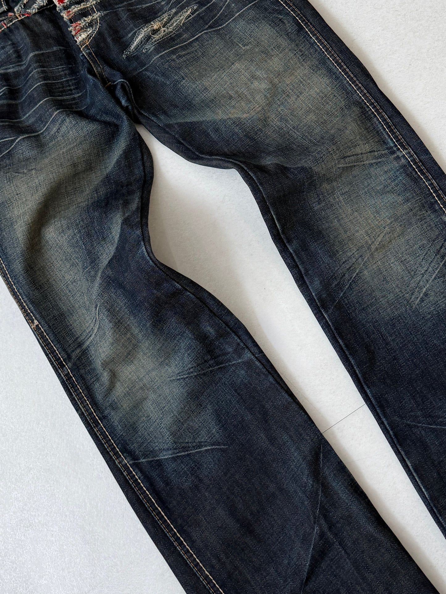 MARITHÉ+FRANÇOIS GIRBAUD Back Design Denim Jeans Size S