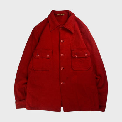 BOY SCOUTS AMERICAN 60s Wool Jacket Red Size M