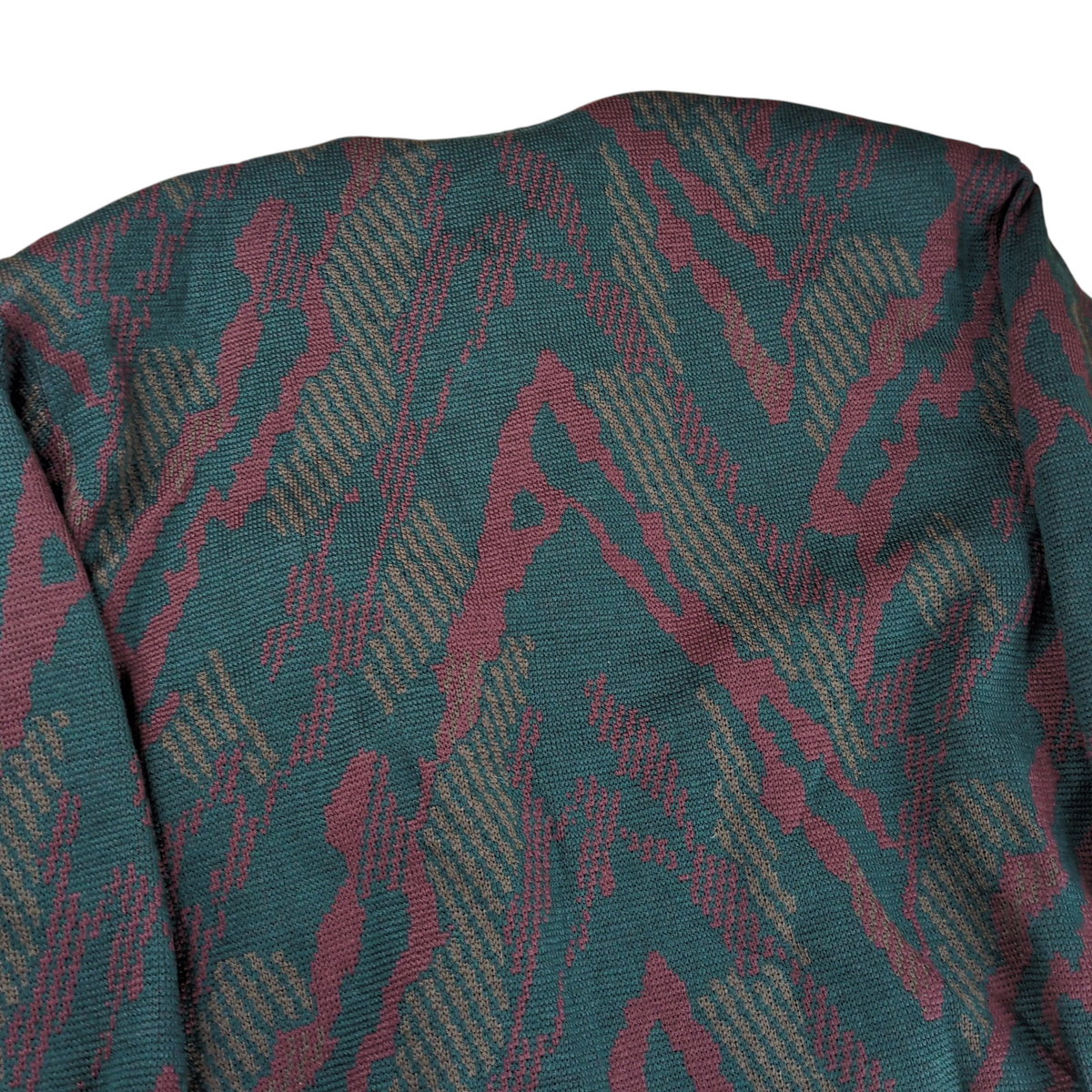 BALENCIAGA SPORTS Green Wool BB Logo Bomber Jacket Size LL