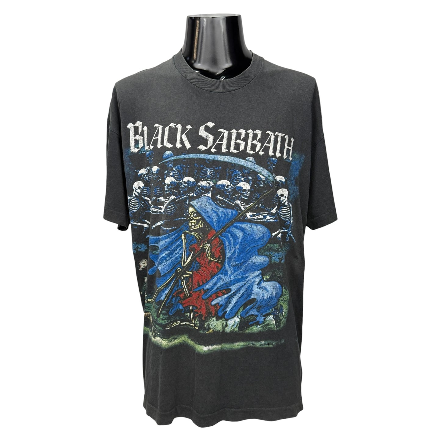 BLACK SABBATH 90s Grim Reaper Graphic T-Shirt Size XL