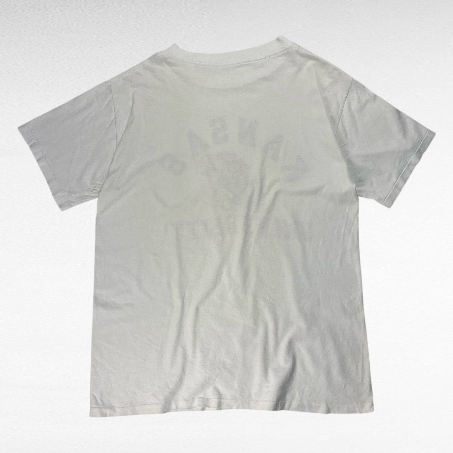unknown 90s College T-Shirt White Size M