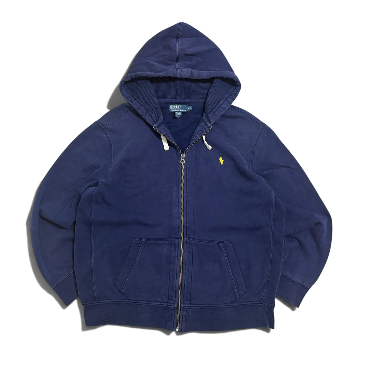 Polo by Ralph Lauren Sunfaded Zip Hoodie Size XXL